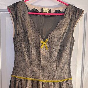 Free People Size 4 Lace Overlay Dress